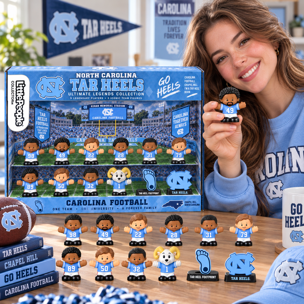 UNC Little People Collector Set TTNL